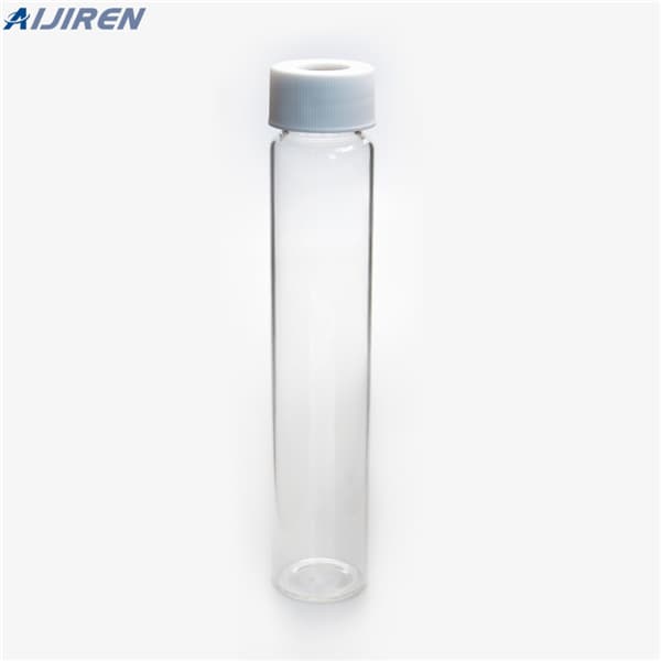 Shimadzu Volatile Organic Chemical sampling vial septa and screw cap